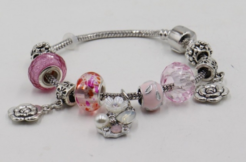 Stainless Steel Bracelet with alloy copper charms-DN21114-IMG_7135-9