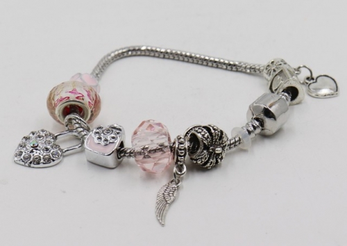 Stainless Steel Bracelet with alloy copper charms-DN21114-IMG_7106-9