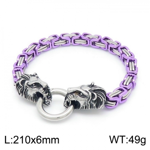 Stainless Steel Bracelet-KL211119-KB150542-Z--36