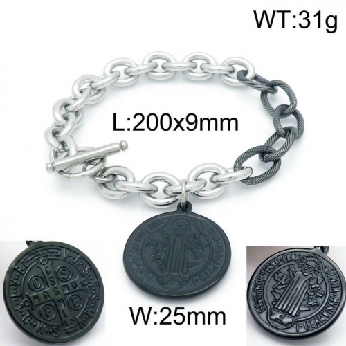 Stainless Steel Bracelet-KL211119-KB151159-Z--13