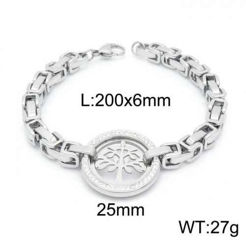 Stainless Steel Bracelet-KL211119-KB151910-Z--13