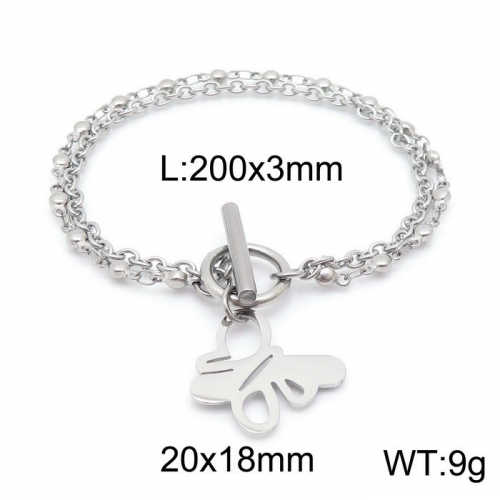 Stainless Steel Bracelet-KL211119-KB151921-Z--9