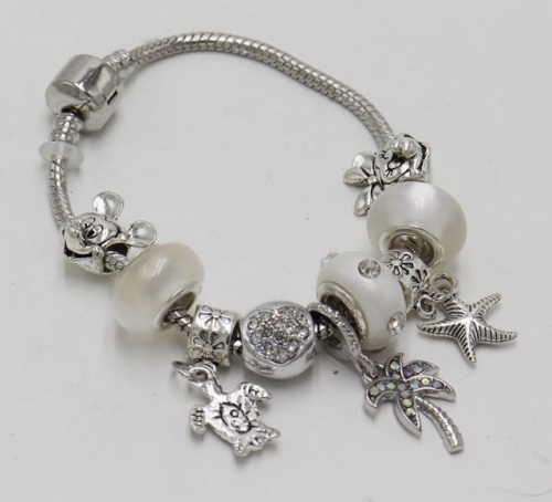 Stainless Steel Bracelet with alloy copper charms-DN211130-IMG_7738-9