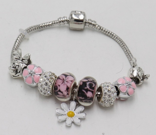 Stainless Steel Bracelet with alloy copper charms-DN211130-IMG_7730-9