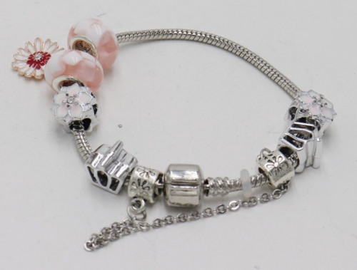 Stainless Steel Bracelet with alloy copper charms-DN211130-IMG_7780-11