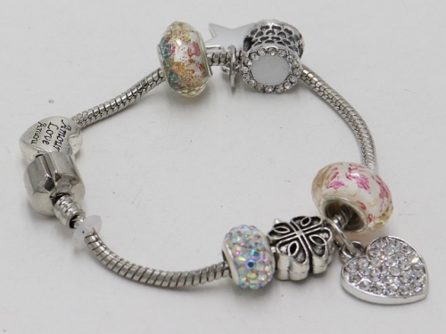 Stainless Steel Bracelet with alloy copper charms-DN211130-IMG_7755-9