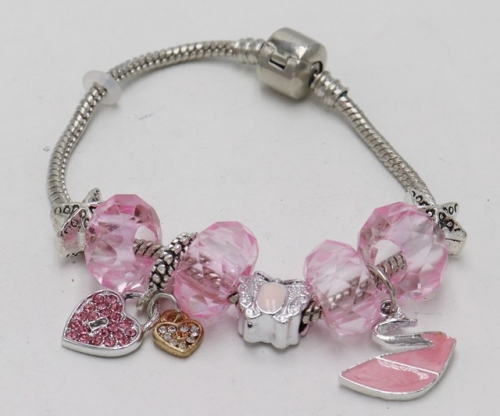 Stainless Steel Bracelet with alloy copper charms-DN211130-IMG_7758-9