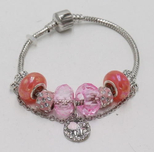 Stainless Steel Bracelet with alloy copper charms-DN211130-IMG_7741-9