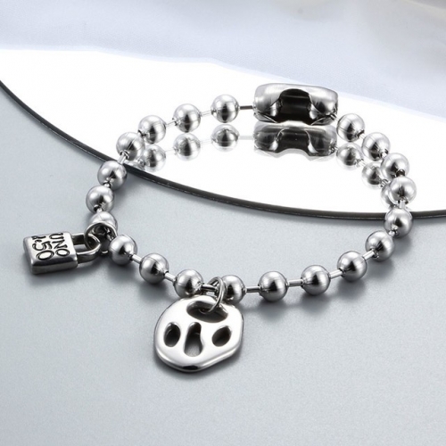 Stainless Steel UNO DE 50 Bracelet-CH211208-P11GVI