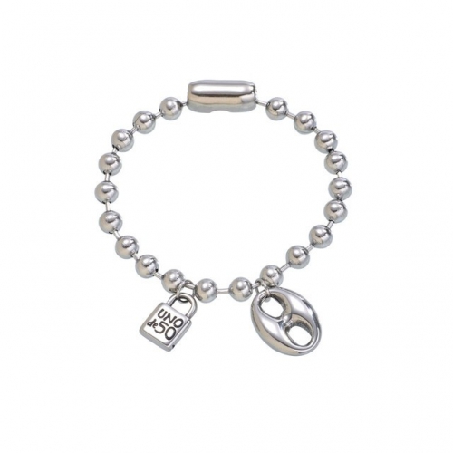 Stainless Steel Uno de 50 Bracelet-HF211214-UNTZ1034-10