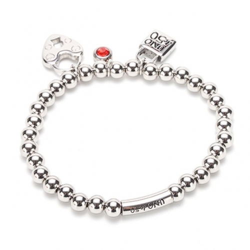 Stainless Steel Uno de 50 Bracelet-HF211214-UNSL1109-16