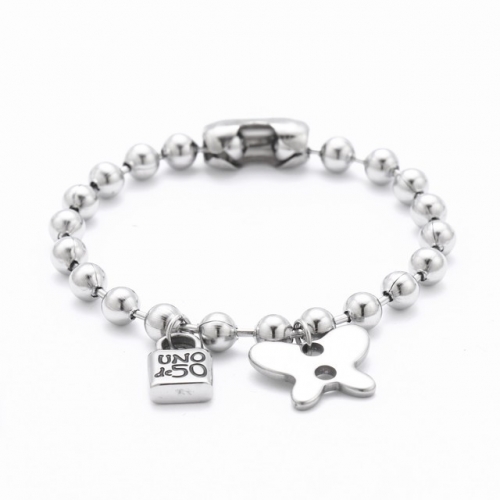 Stainless Steel Uno de 50 Bracelet-HF211214-UNTZ1029-10