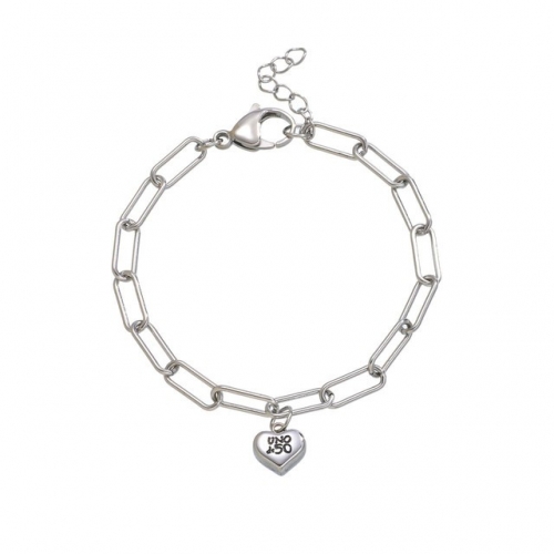 Stainless Steel Uno de 50 Bracelet-HF211214-UNTZ1033-8