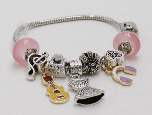 Stainless Steel Bracelet with alloy copper charms-DN220116-IMG_8190-9