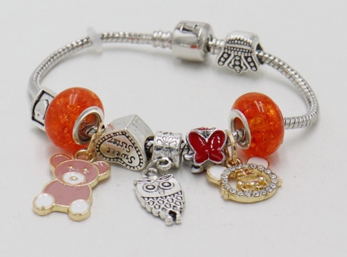 Stainless Steel Bracelet with alloy copper charms-DN220116-IMG_8186-9