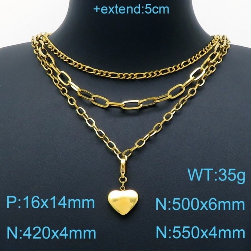 Stainless Steel Necklace-KK220217-KN200461-Z--25