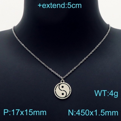 Stainless Steel Necklace-KK220217-KN203225-Z--6