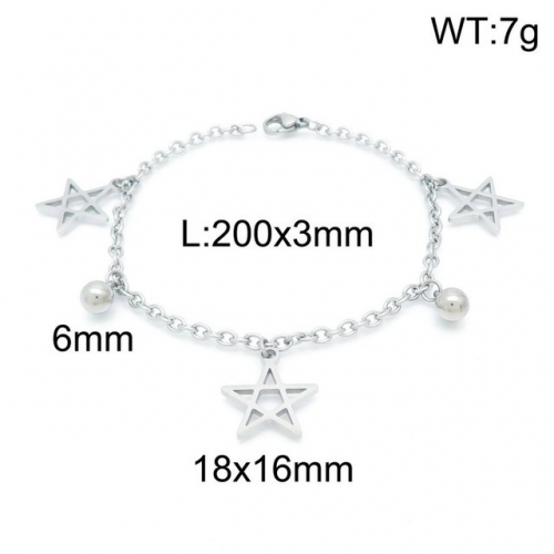 Stainless Steel Bracelet-kb152748-Z--10