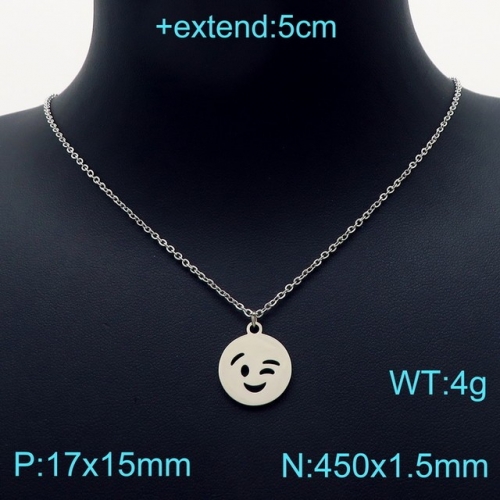 Stainless Steel Necklace-KK220217-KN203224-Z--6