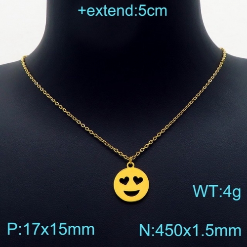 Stainless Steel Necklace-KK220217-KN203214-Z--7