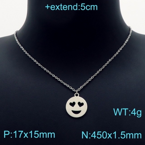 Stainless Steel Necklace-KK220217-KN203229-Z--6