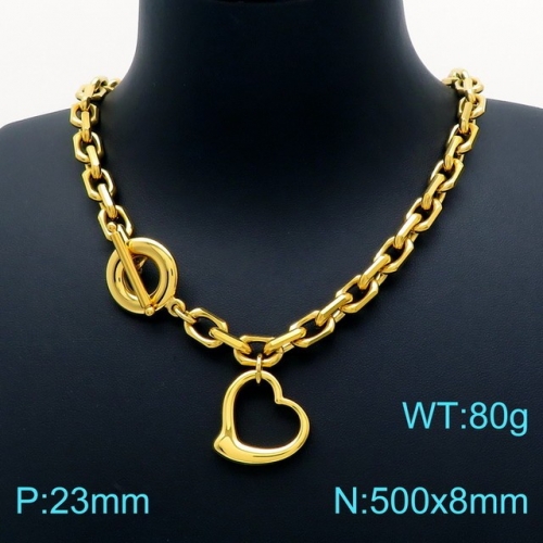 Stainless Steel Necklace-KK220217-KN202626-Z--32