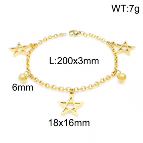 Stainless Steel Bracelet-kb152749-Z--14