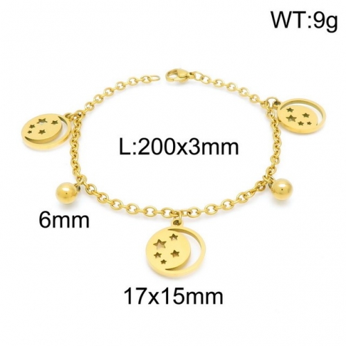 Stainless Steel Bracelet-kb152741-Z--14