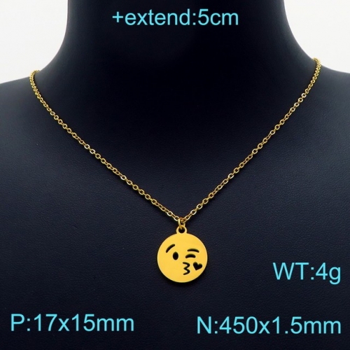 Stainless Steel Necklace-KK220217-KN203207-Z--7