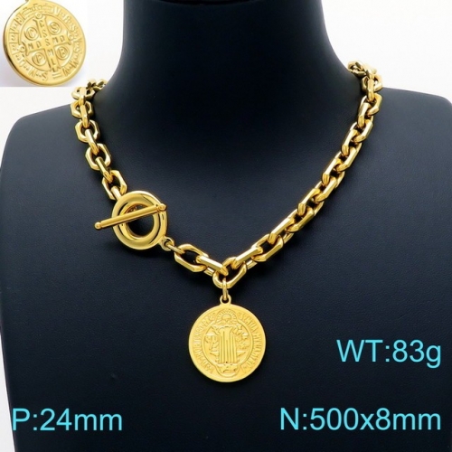 Stainless Steel Necklace-KK220217-KN202636-Z--32