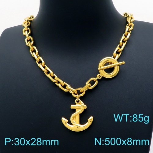 Stainless Steel Necklace-KK220217-KN202630-Z--32