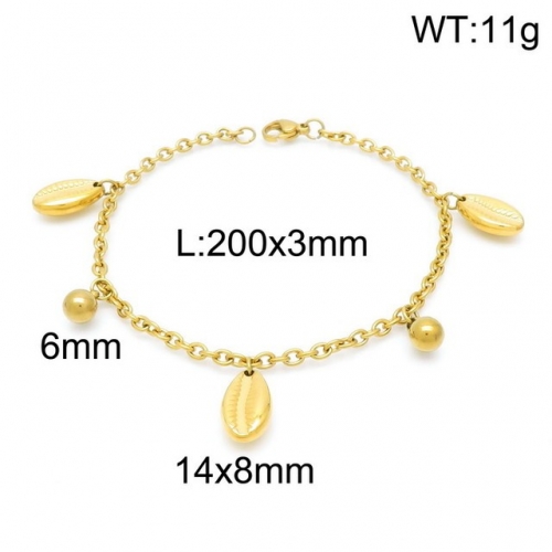 Stainless Steel Bracelet-kb152751-Z--16