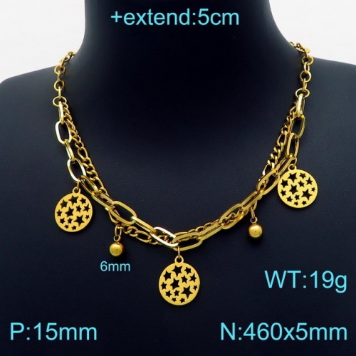 Stainless Steel Necklace-KK220217-KN203262-Z--24