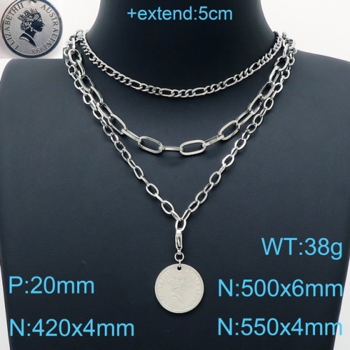 Stainless Steel Necklace-KK220217-KN200456-Z--16