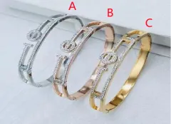 Stainless Steel Brand Bangle-photo shows-A