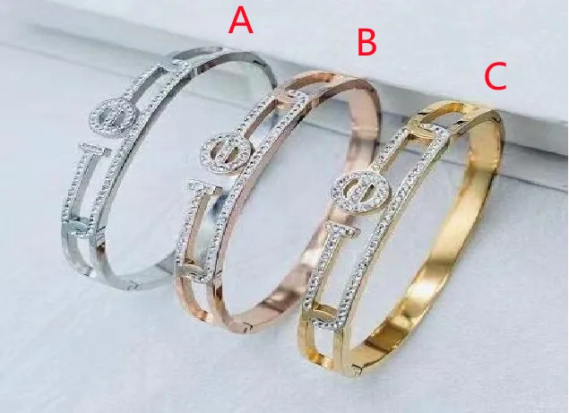 Stainless Steel Brand Bangle-photo shows-A