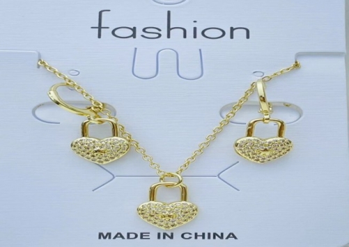 Alloy Copper Jewelry Set-XG220316-P12C