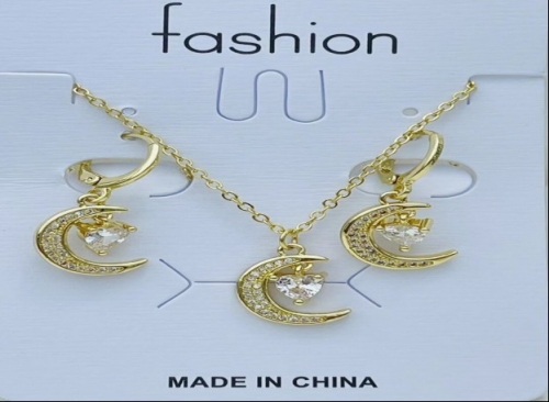 Alloy Copper Jewelry Set-XG220316-P12U