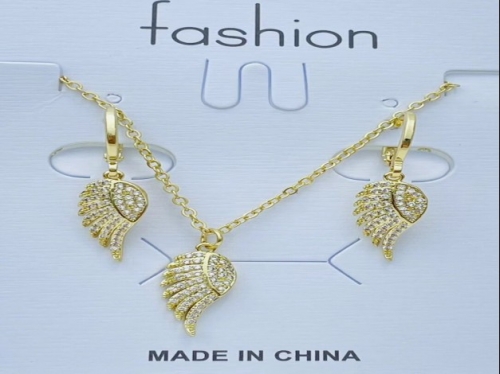 Alloy Copper Jewelry Set-XG220316-P12A