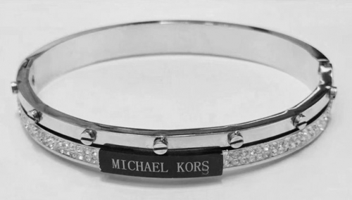 Stainless Steel Brand Bangle-XG220316-P16GD