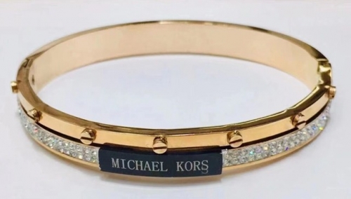 Stainless Steel Brand Bangle-XG220316-P18E