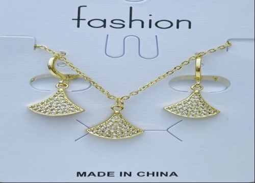 Alloy Copper Jewelry Set-XG220316-P12B