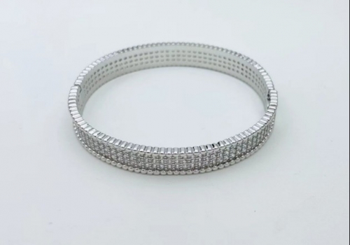 Stainless Steel Brand Bangle-XG220316-P18JK