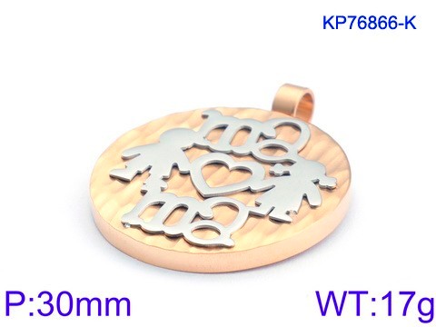 Stainless Steel Mother Pendant-KK220322-KP76866-K-12