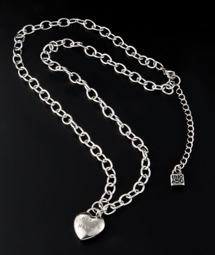 Stainless Steel Uno de 50 Necklace-CH220330-P14BGV