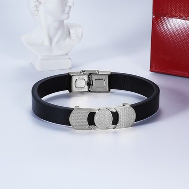 Stainless Steel Brand Bangle-HY220412-P16AA