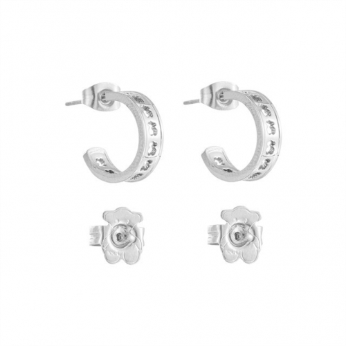 Stainless Steel TOU*S Earrings-HF220412-TSED1004-12