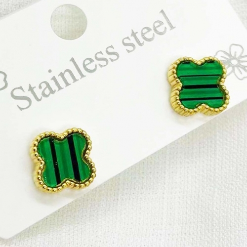 Stainless Steel Brand Earrings-RR220412-Rre0685-10