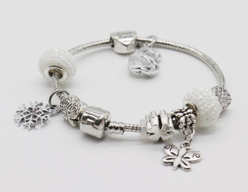 Stainless Steel Bracelet with alloy copper charms-DN220413-IMG_9340