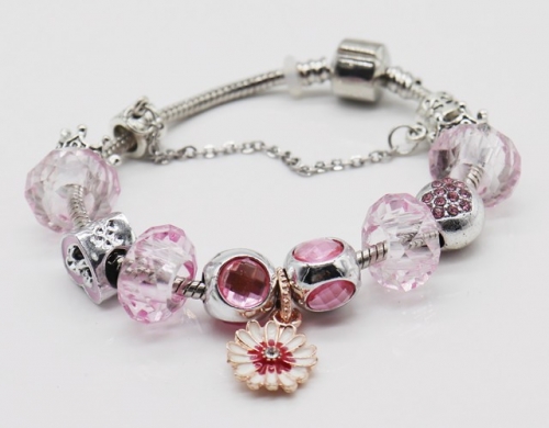 Stainless Steel Bracelet with alloy copper charms-DN220413-IMG_9338